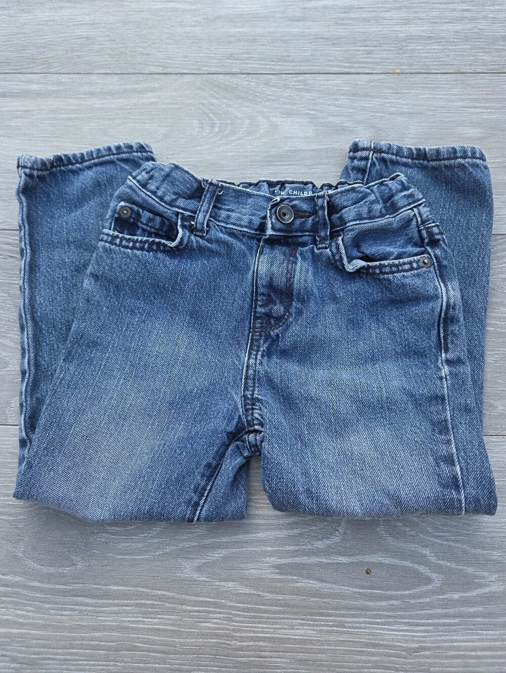 The Children's Place Blue Denim Straight-Leg Jeans